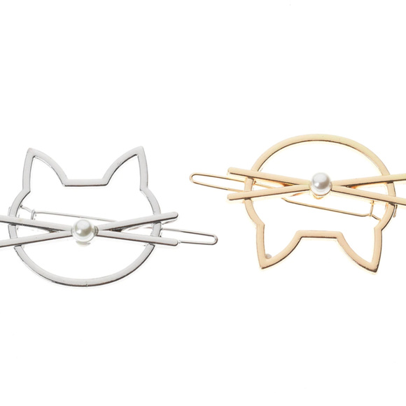 🍒 FIONA Feline Hair Clip - Picture 2 of 5